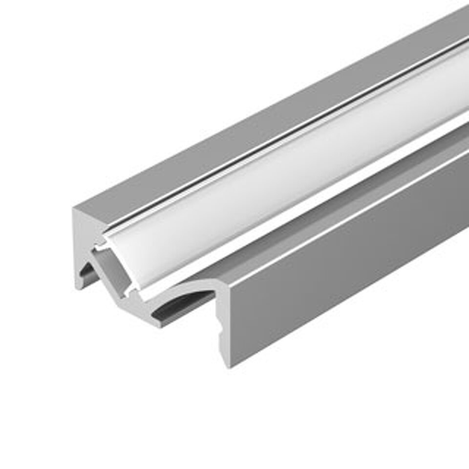 Фото №1  Arlight Профиль SL-BEVEL-W21-2000 ANOD ( Алюминий)