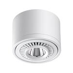 Превью фото №7  NOVOTECH 358811 OVER NT21 378 белый Светильник накладной светодиодный IP20 LED 9W 770Лм 4000K 220V GESSO