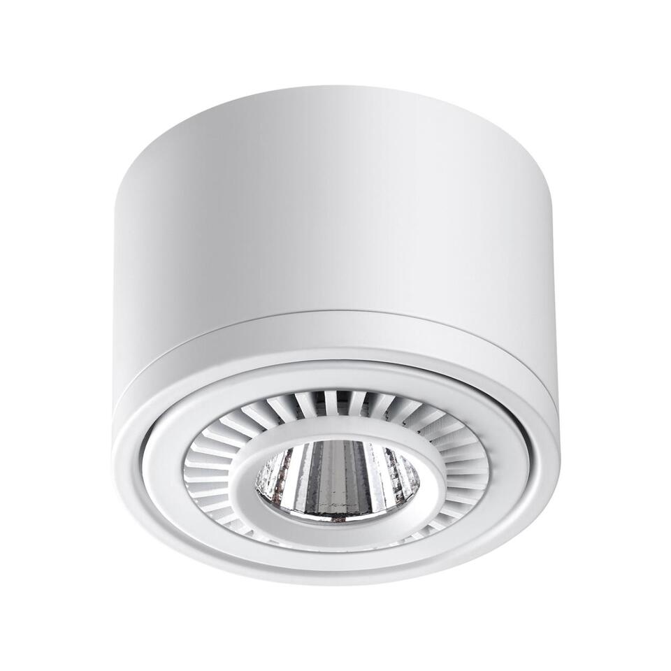 Фото №7  NOVOTECH 358811 OVER NT21 378 белый Светильник накладной светодиодный IP20 LED 9W 770Лм 4000K 220V GESSO
