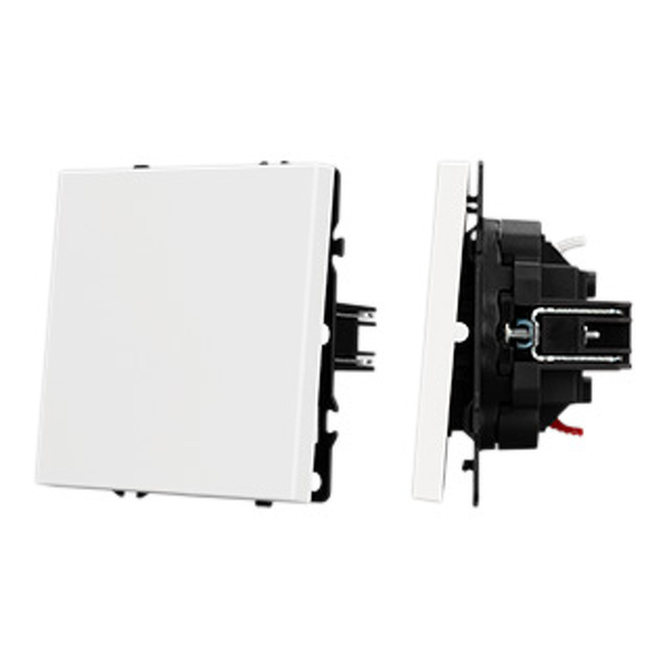 Фото №1  Выключатель Arlight Механизм звонкового выключателя SWT-NOBE-MKR1-SFPL-L-WH (230V, 10A) ( Белый кварц)