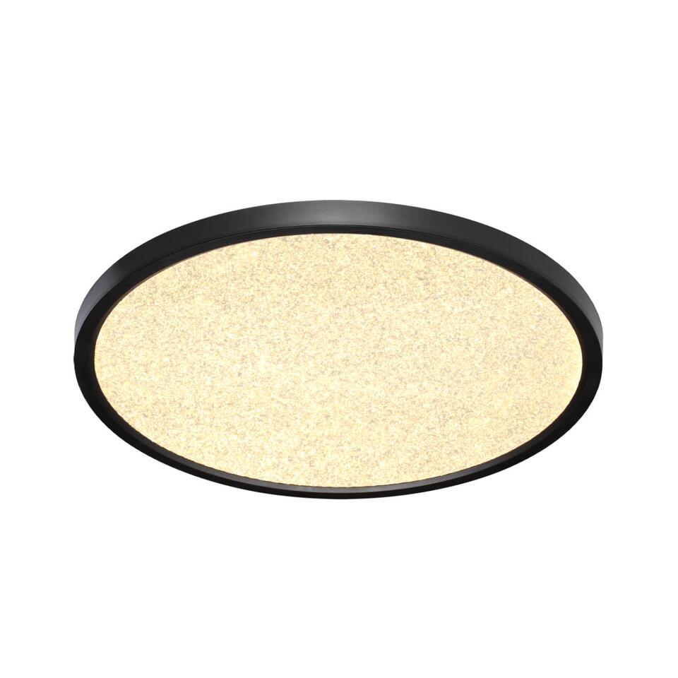 Фото №12  SONEX 7662/32L MITRA LED SN 555 Светильник пластик/белый/черный LED 32Вт 3000/4000K D400 IP40 OMEGA BLACK