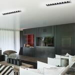 Превью фото №1  NOVOTECH 357622 SPOT NT18 488 белый/черный Встраиваемый светильник IP20 LED 3000K 20W 160-265V ANTEY