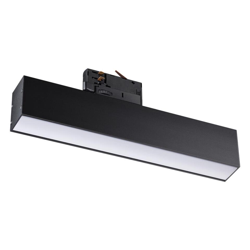 Фото №3  NOVOTECH 358853 PORT NT22 262 черный Светильник трехфазный трековый светодиодный IP20 LED 4000K 18W 220V ITER