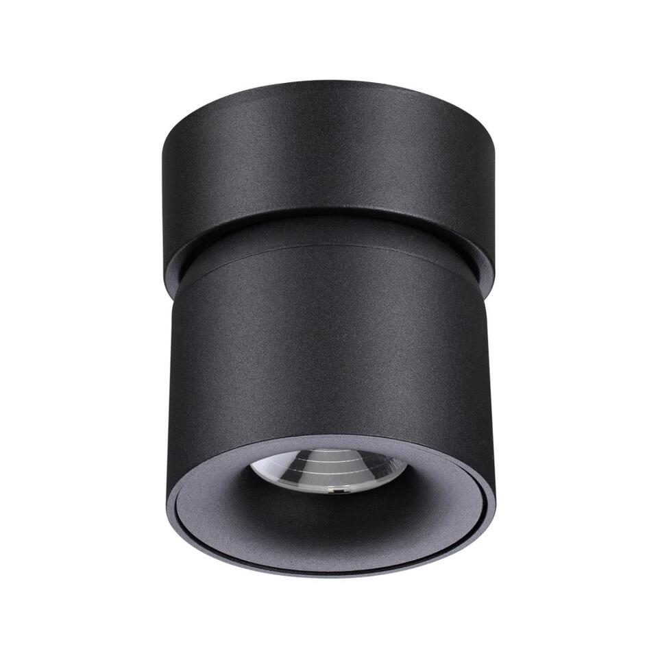 Фото №8  NOVOTECH 358809 OVER NT21 360 черный Светильник накладной светодиодный IP20 LED 10W 850Лм 4000K 220V GESSO