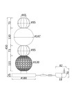 Превью фото №5  Настольная лампа Настольный светильник Maytoni MOD301TL-L18CH3K
