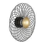 Превью фото №2  LUMION 8379/8WL LEDIO LN26 299 черный, металл/акрил Бра LED 8W 3000K 220V CAMOMILE