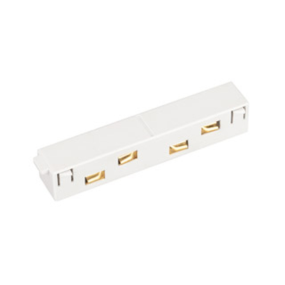 Фото №1  Arlight Коннектор прямой MAG-ORIENT-CON-I-POWER (WH) ( IP20 Пластик, 3 года)