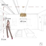 Превью фото №10  Подвесной светильник 10396/600C Подвесной светильник LOFT IT Escama
