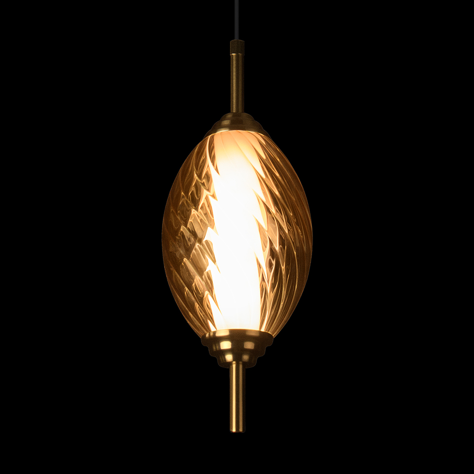 Фото №9  Подвесной светильник 10421/A Amber Подвесной светильник LOFT IT Helix
