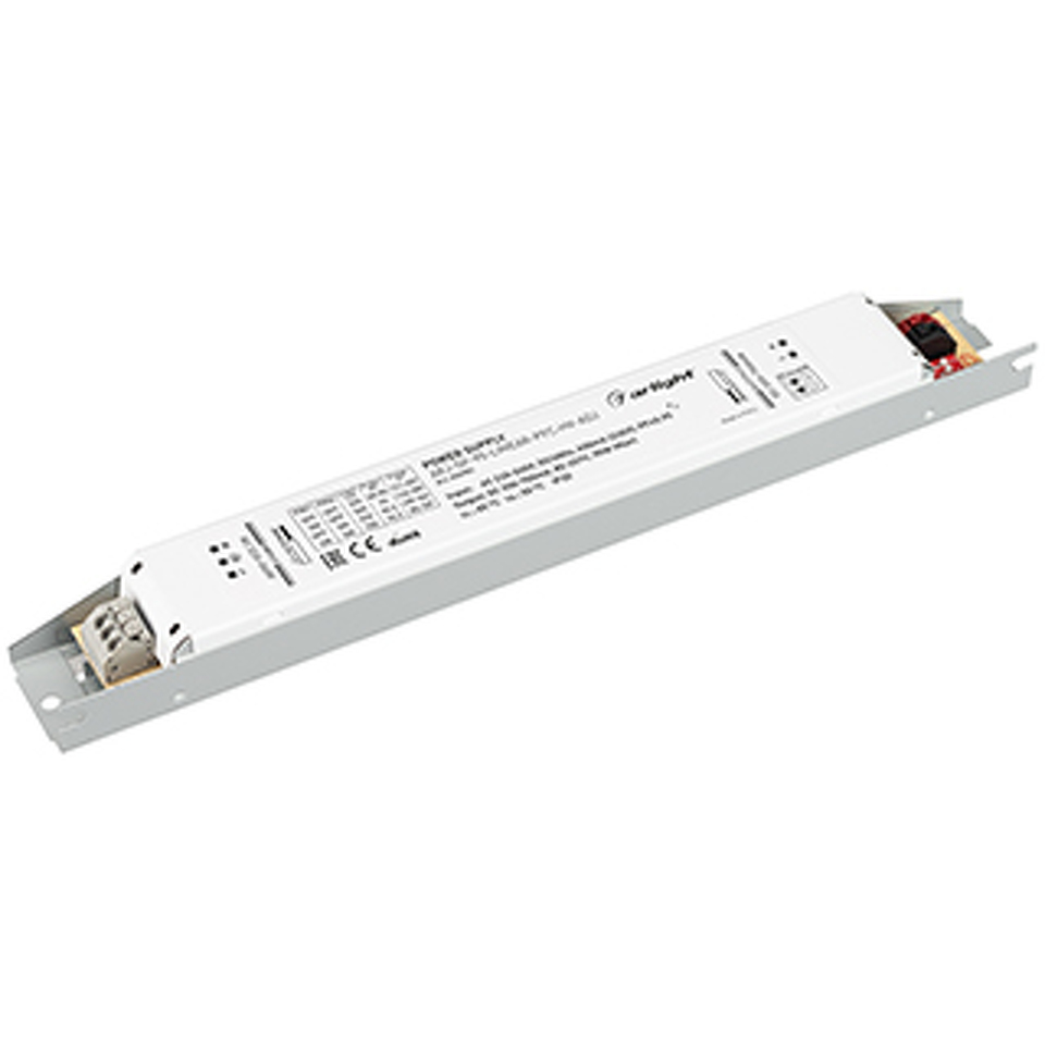 Фото №1  Arlight Блок питания ARJ-SP-90-LINEAR-PFC-HV-ADJ (90W, 350-700mA) ( IP20 Металл, 5 лет)