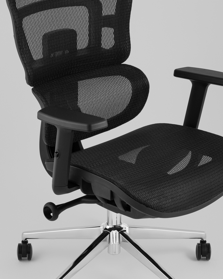 Фото №8  Кресло Кресло офисное TopChairs Techno Professional черный