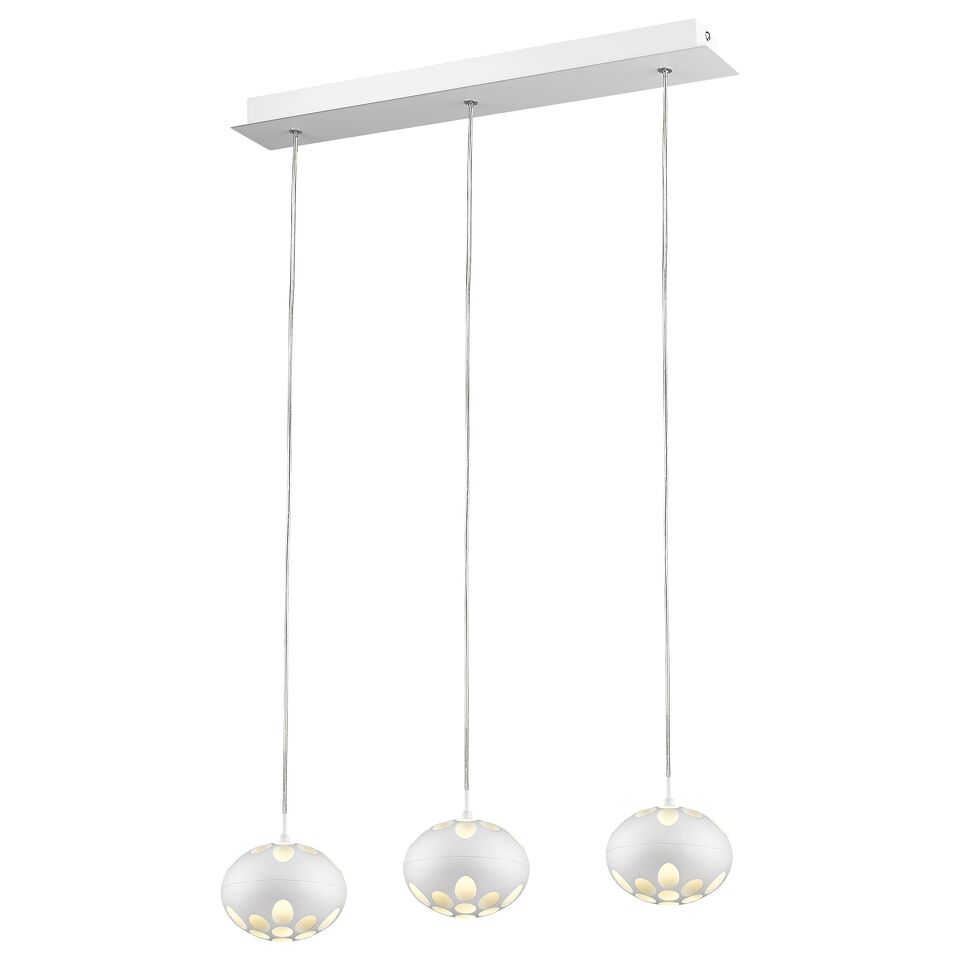Фото №1  Подвесной светильник WE438.03.006 WERTMARK AUGEN светильник подвесной, LED, 90x0.16W, 3000K