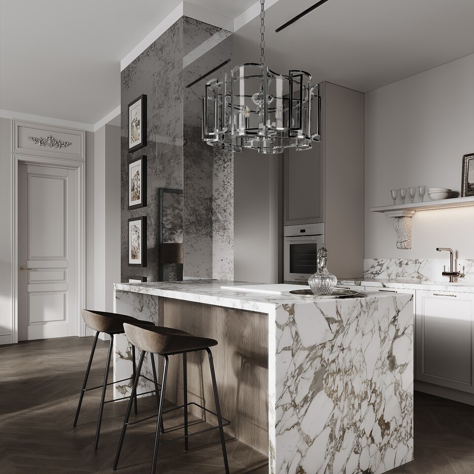 Фото №9  Подвесной светильник 10433/8 Подвесной светильник LOFT IT Reflection