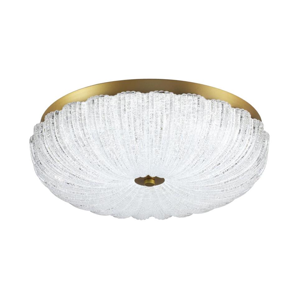 Фото №11  SONEX 7719/48L PIKO LED SN 567 Светильник металл/стекло/прозрачный/золотой LED 48Вт 3000-6500K D400 IP20 пульт ДУ TESORO