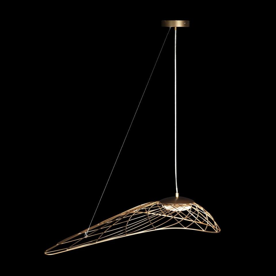 Фото №8  Подвесной светильник 10127/590 Gold Подвесной светильник LOFT IT Tressage