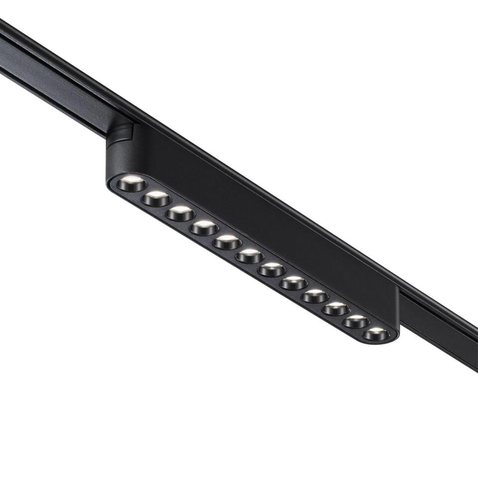 Фото №6  NOVOTECH 359076 SHINO NT23 179 черный Трековый светильник для низковольтного шинопровода IP20 LED 12W 48V 4000K 1140Лм SMAL