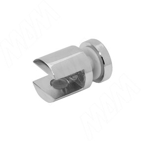 Фото PULSE Полкодержатель для стекла 8-10 мм односторонний, держатель для стекла, хром (J67 CR)