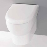 Превью фото №3  Биде IF025 Althea Smart Rim Унитаз подвесной с крышкой и сиденьем + Биде подвесное + набор для крепления  Белый