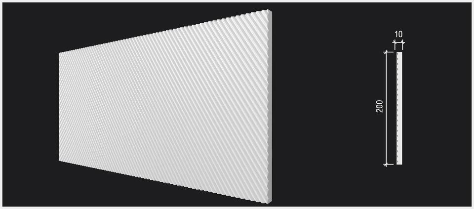Фото №7  Decor-dizayn DD926(3m)/Панель (200x10x3000мм)/11, шт