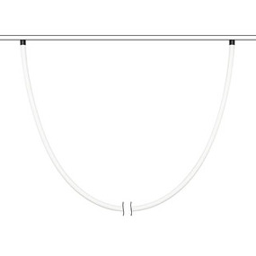 Фото Arlight Светильник MAG-FLEX-TUBE-ELASTIC-L5000-70W Day4000 (BK, 360 deg, 48V) ( IP20 Металл, 3 года)