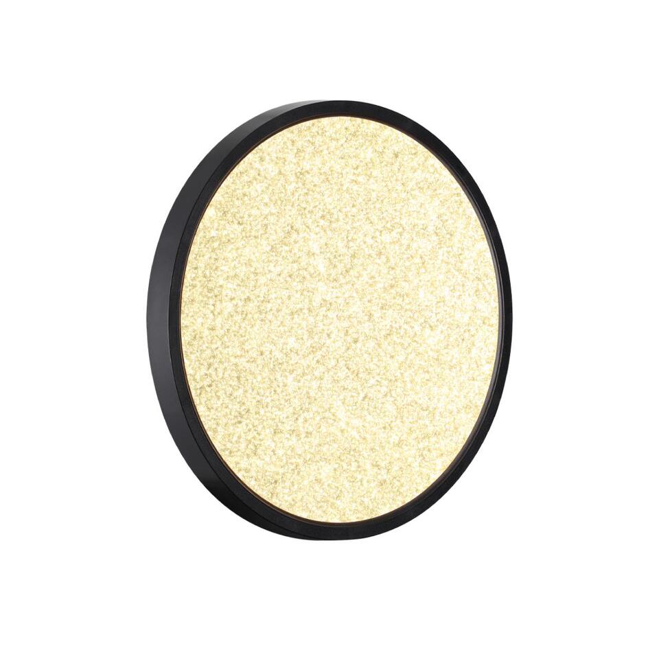 Фото №12  SONEX 7662/24L MITRA LED SN 555 Светильник пластик/белый/черный LED 24Вт 3000/4000K D300 IP40 OMEGA BLACK