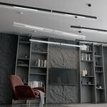 Превью фото №2  Подвесной светильник NOVOTECH 358871 OVER NT22 338 белый Светильник накладной/подвесной светодиодный (длина подвесов 1,2м) IP20 LED 4000K 30W 220V ITER