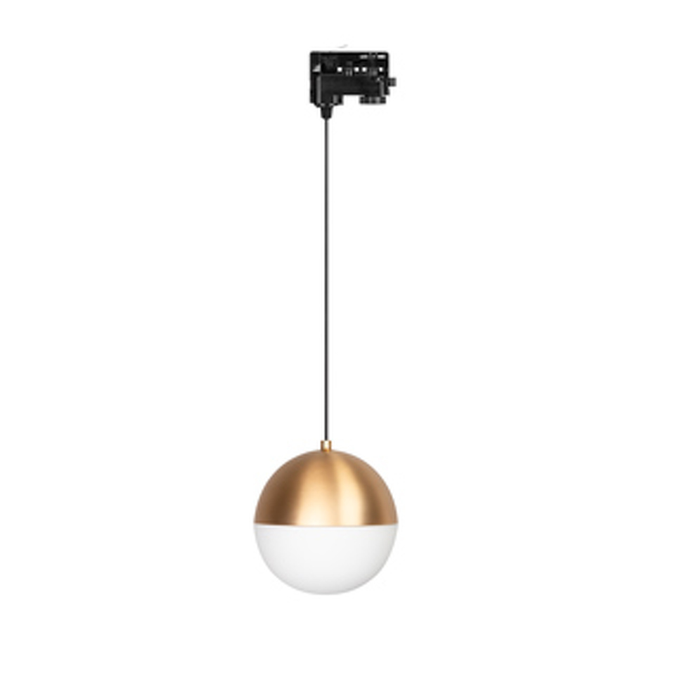 Фото №1  Arlight Светильник LGD-EMISFERO-TRACK-HANG-4TR-R150-11W Warm3000 (GD, 170 deg, 230V) ( IP20 Металл, 3 года)