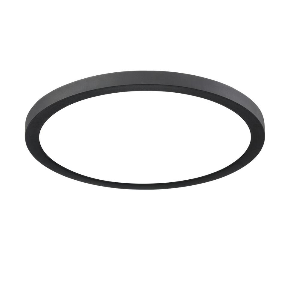 Фото №8  SONEX 7788/24L MITRA LED SN 537 Светильник пластик/белый/черный LED 24Вт 3000/4000/6500К D300 IP44 CCT/датчик движения NEBULA BLACK