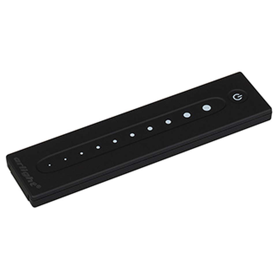 Фото №1  Arlight Пульт SR-2833TS Black (диммер 1 зона) ( IP20 Пластик, 3 года)