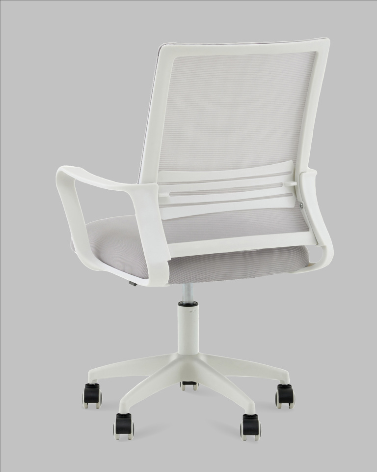 Фото №8  Кресло офисное TopChairs Simplex New серый