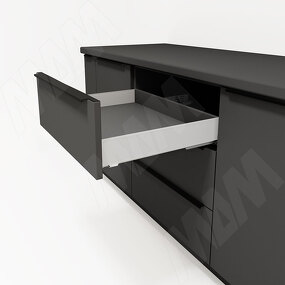Фото PULSE ИКС БОКС Комплект боковин ящика 450 мм, Н80, белый, GX BOX (GX80450W)