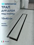 Превью фото №1  Watersense Amelia 10х40 нержавеющая сталь