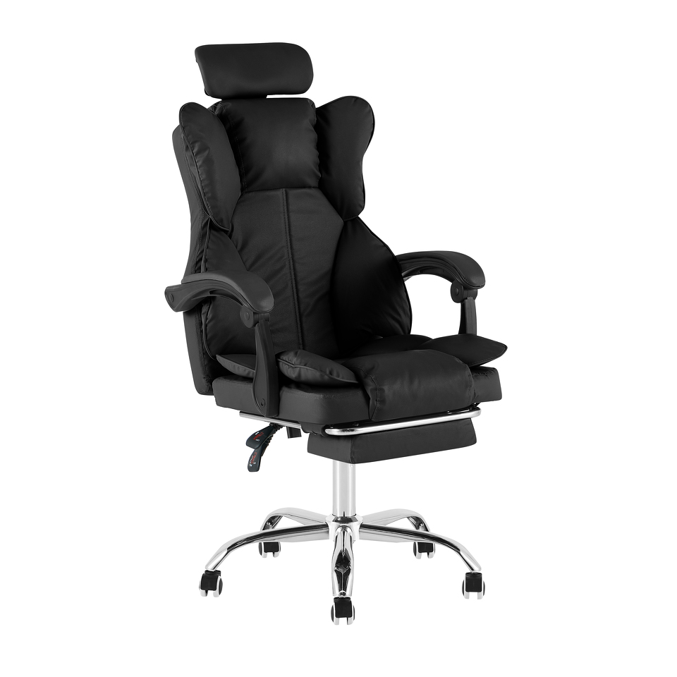Фото №5  Кресло руководителя TopChairs Siento черный