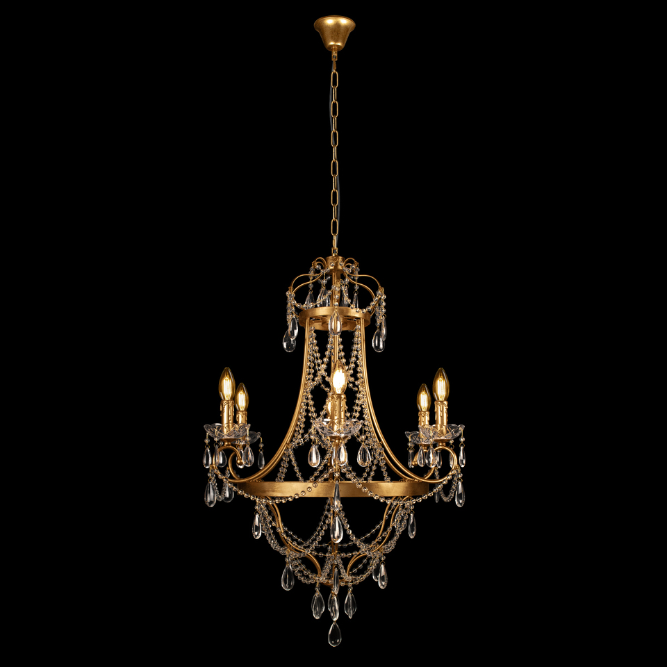 Фото №9  Люстра 10430/6 Подвесная люстра LOFT IT Foil