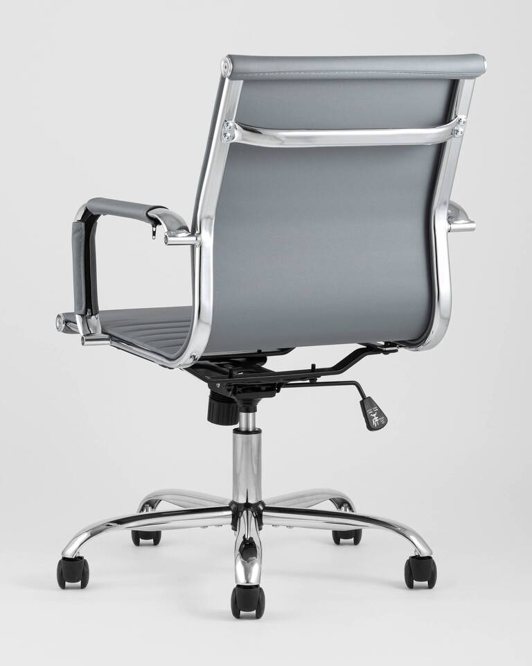 Фото №10  Кресло Кресло офисное TopChairs City S серое