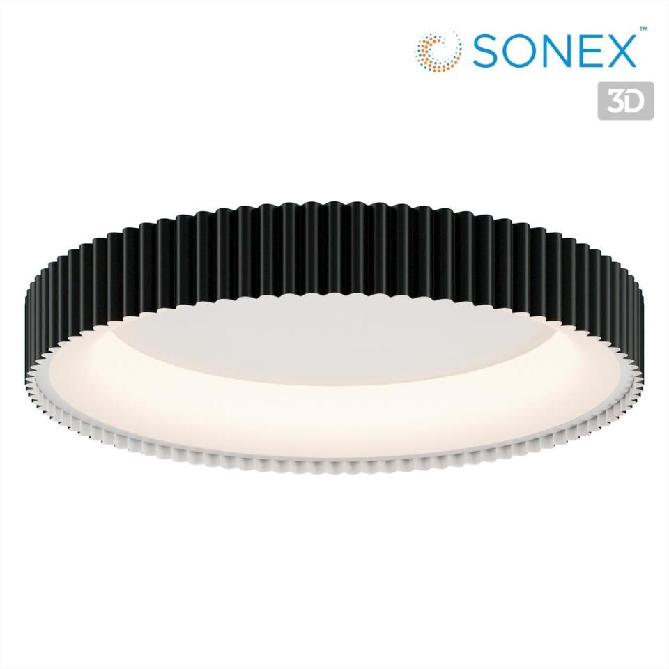 Фото №9  SONEX 7764/56L AVRA LED SN 576 Светильник металл/белый/черный LED 56Вт 3000/4000/6000K D500 IP43 ССТ SHARMEL