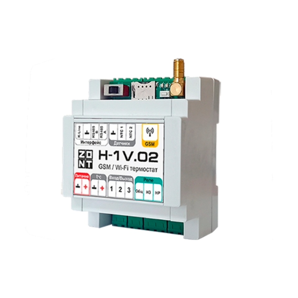 Фото №1  Отопительный GSM / Wi-Fi контроллер ZONT H-1V.02