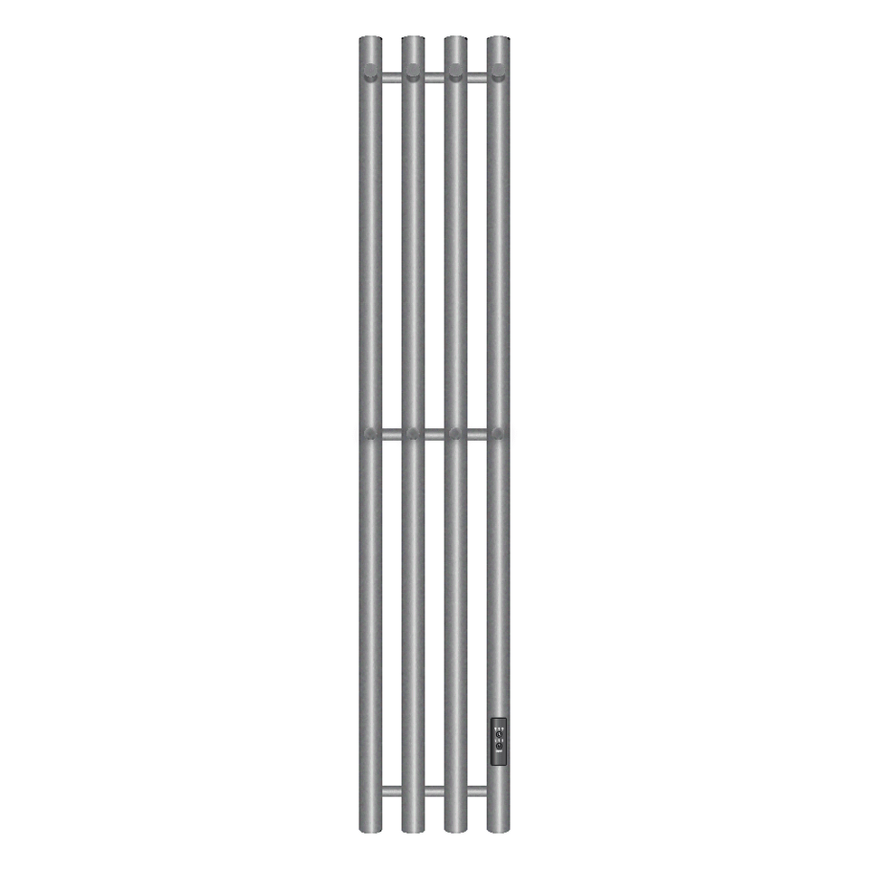 Фото №1  Полотенцесушитель Полотенцесушитель электрический Primoclima Sol R E Graphite 120*18 4