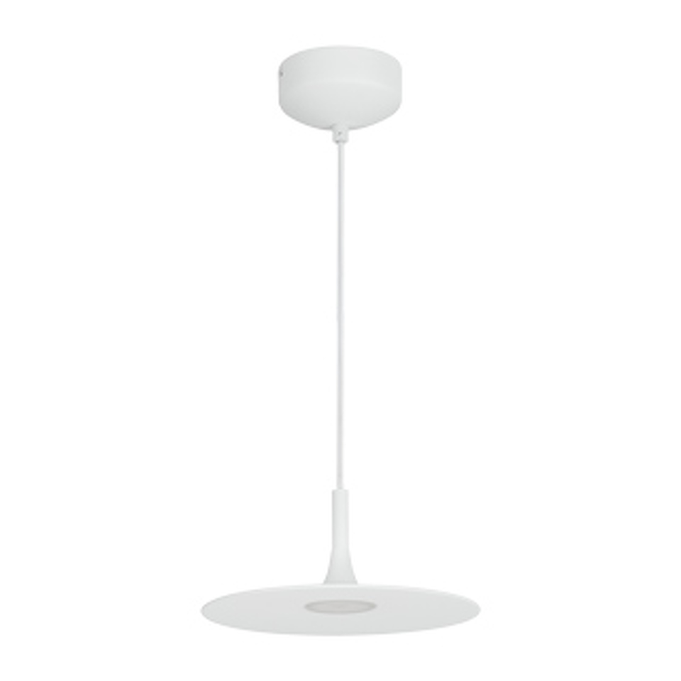 Фото №1  Подвесной светильник Arlight Светильник SP-FIORE-R250-8W Warm3000 (WH, 120 deg, 230V) ( IP20 Металл, 3 года)