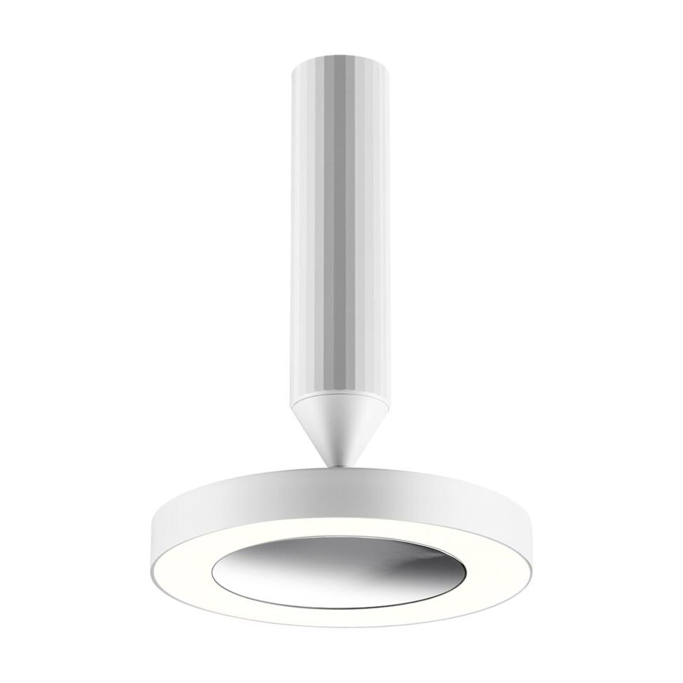 Фото №10  NOVOTECH 359278 OVER NT23 326 белый Светильник накладной светодиодный IP20 LED 18W 85-265V 1350Лм 3000К MIRROR