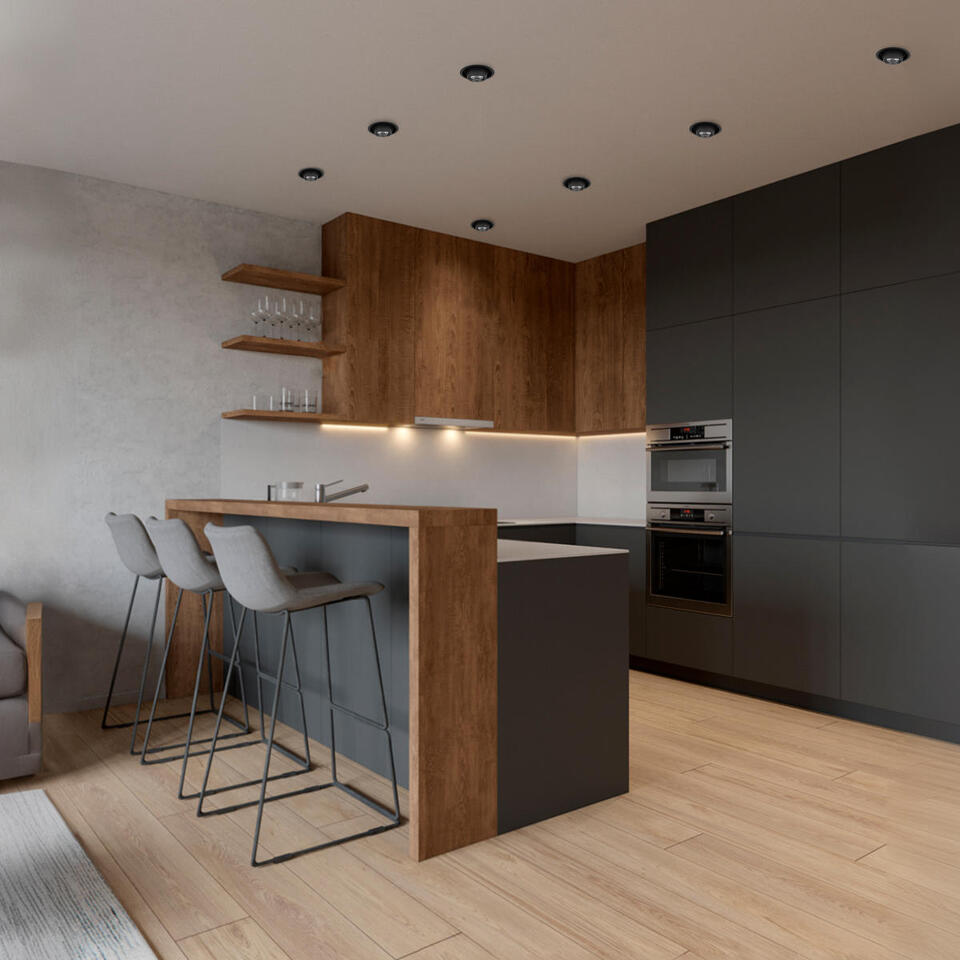 Фото №7  10319/B Black Встраиваемый светильник LOFT IT Flash