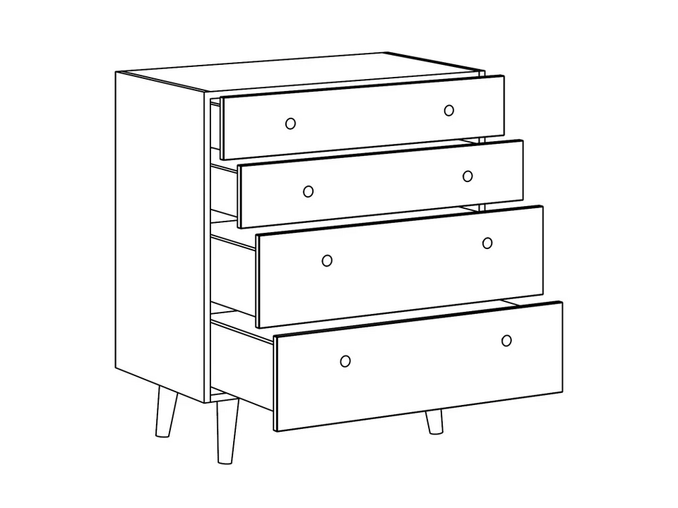 Фото №8  OGOGOHOME Комод большой Frida