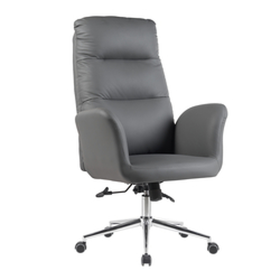 Фото №8  Кресло руководителя TopChairs Solid NC серый