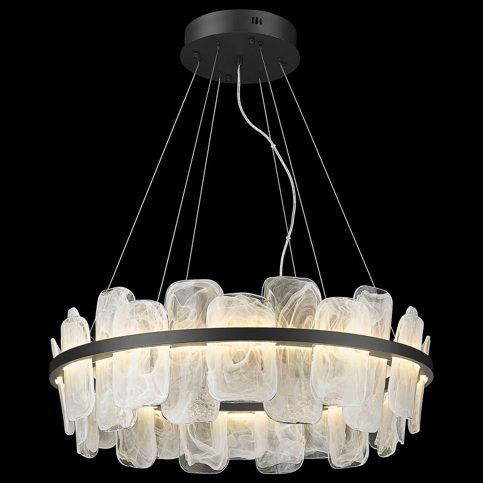 Фото №1  Подвесной светильник WE158.24.603 WERTMARK NELLY светильник подвесной, LED, 135W, 3000K