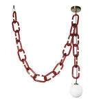 Превью фото №5  Подвесной светильник 10128C Red Подвесной светильник LOFT IT Chain