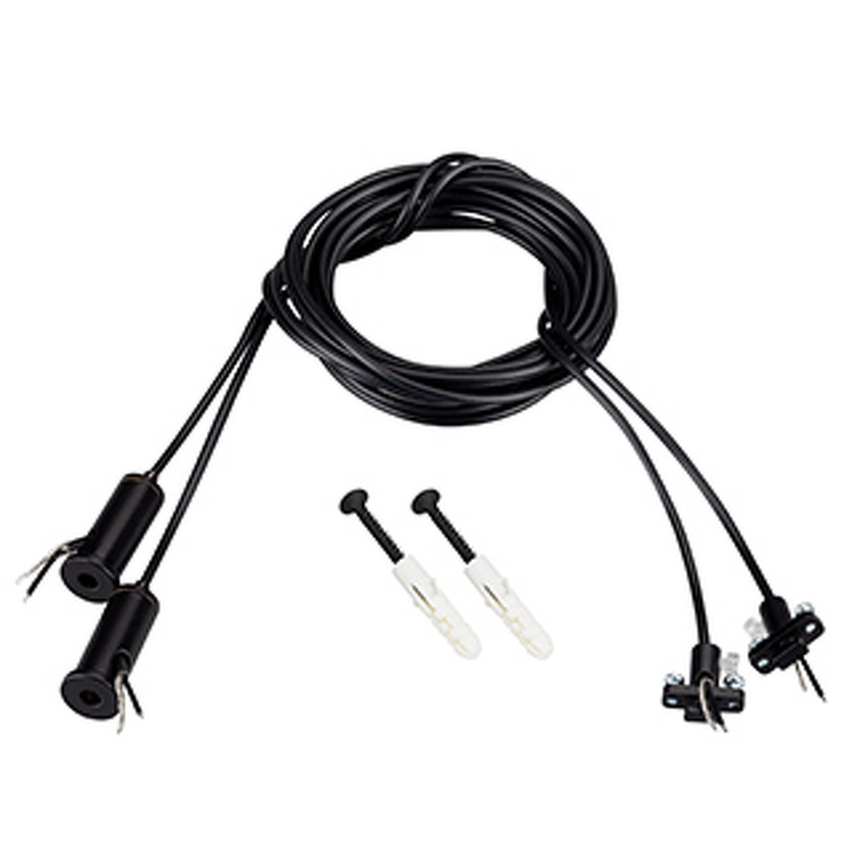 Фото №1  Arlight Подвес токопроводящий ARL-SL-LINE 2x2m Set BLACK ( провод 2x0.5)
