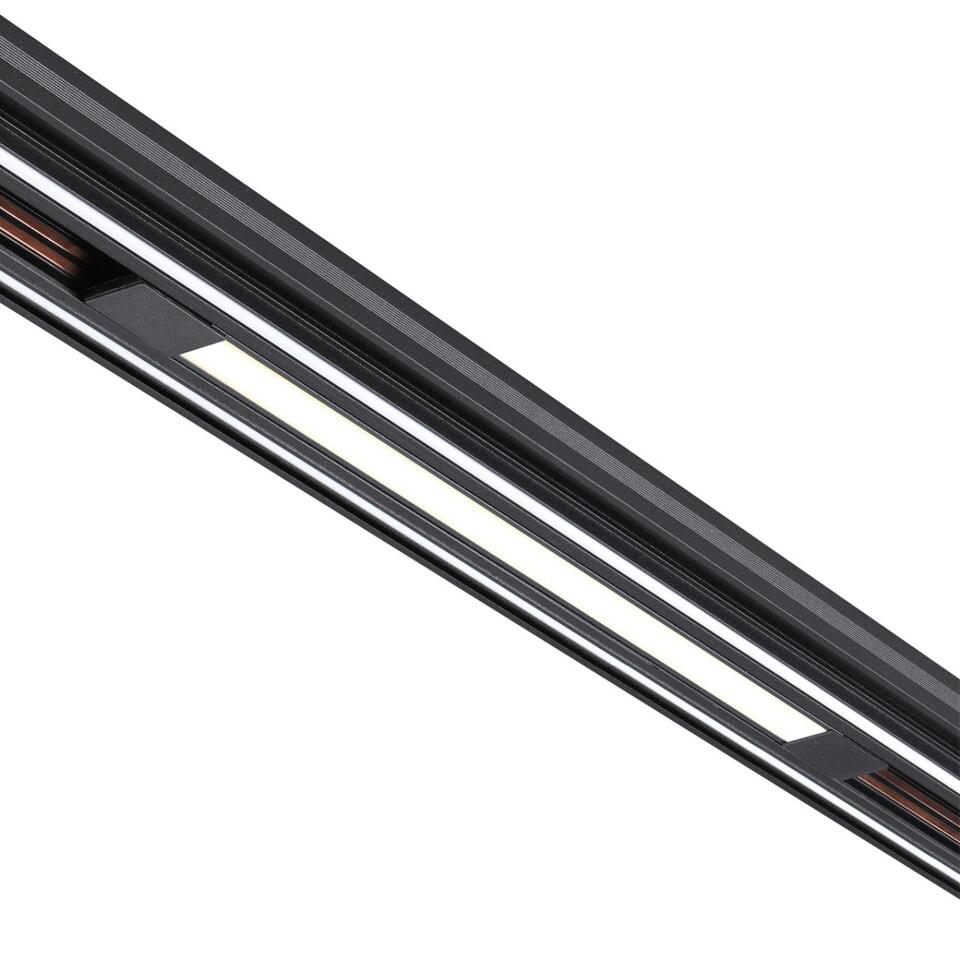 Фото №7  NOVOTECH 359431 SHINO NT24 126 черный Трековый светильник для низковольт. шинопровода арт. 135179-135180 IP20 LED 10W 48V 4000K 390Лм FLUM