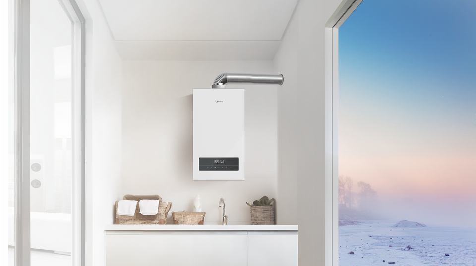 Фото №6  Газовый котел Котел газовый настенный двухконтурный Midea MGB-18-2F NEMAN