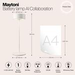 Превью фото №12  Настольная лампа Аккумуляторный светильник Maytoni MOD229TL-L3W3K2