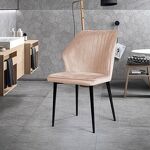 Превью фото №4  Top concept Стул Берг, бархат бежевый 5
